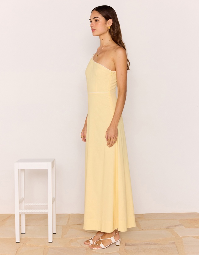 MINKPINK - Ciel One Shoulder Maxi Dress