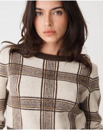 Forcast - Francesca Check Jumper