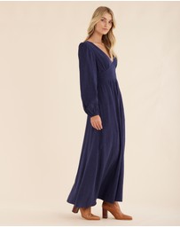 Amelius - Chelsea V Neck Maxi Dress