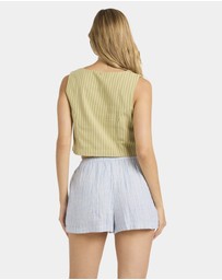 Billabong - Womens Wanderer Elastic Waist Shorts