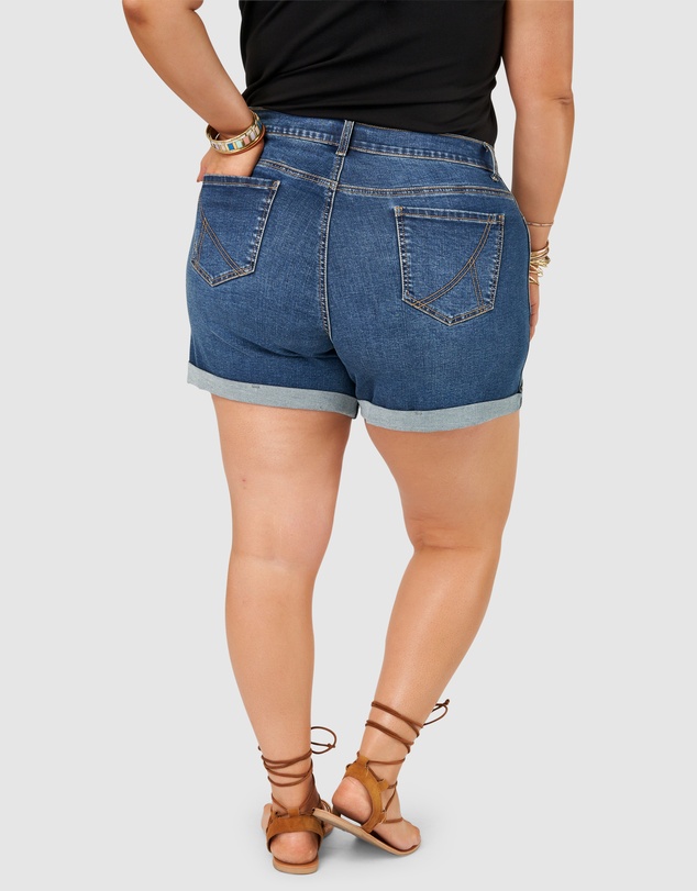 The Poetic Gypsy - Lorili Distressed Denim Short