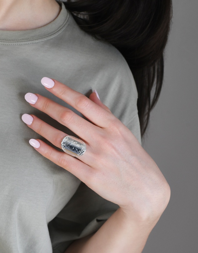 Von Treskow - Curved Coin Ring