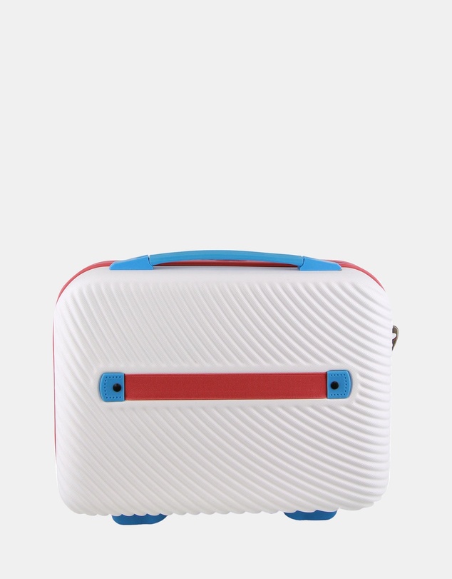 GAP - GAP Stripe Large Hard Shell with Mini Beauty Case Set + Leather Tag