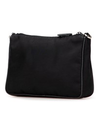 Pre-Loved by Azura Reborn - Pre-Loved Saffiano Trimmed Re Nylon Zip Top Crossbody