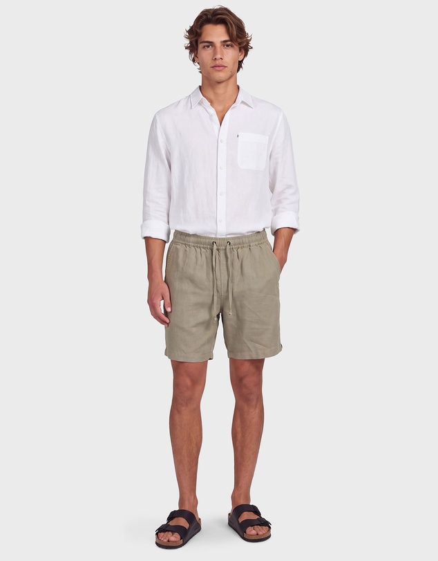 Academy Brand - Riviera Linen Short
