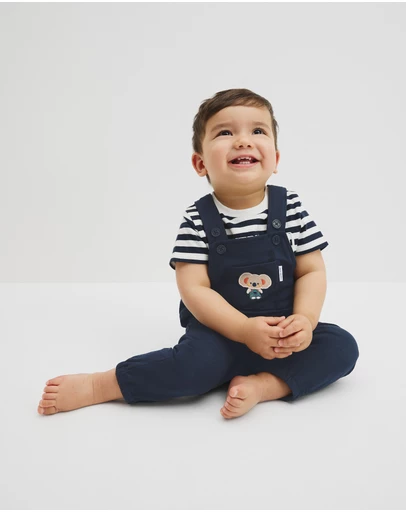 Country Road - Organically Grown Cotton Koala Jersey Overall