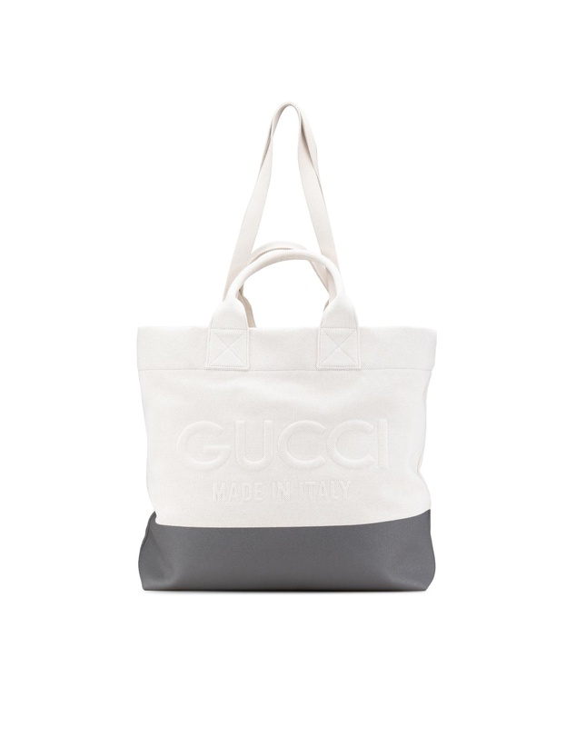 Pre-Loved by Azura Reborn - Pre-Loved gucci Gucci Tote Bag Embossed Logo