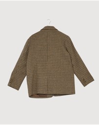 Revibe - Repaired Minima Esenciales Desi Wool Blazer - AU 14