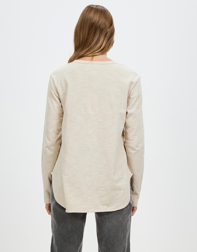 White By FTL - Leo Long Sleeve Tee
