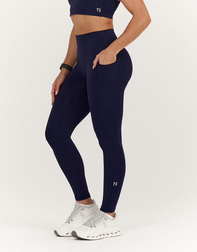 Muscle Republic - Sculpt Bonded Waist Pocket Full Length Leggings