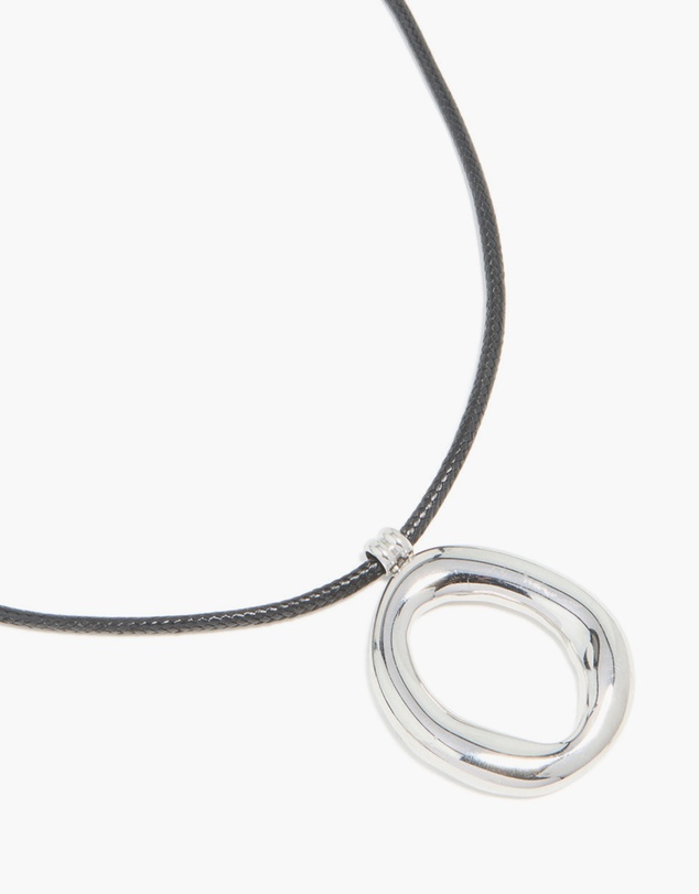 Lovisa - Waterproof Stainless Steel Organic Pendant Cord Necklace