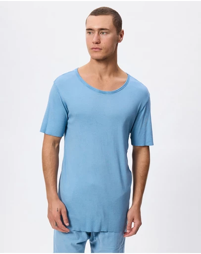 Surrounded By Ghosts - The Onyx Slim Rib Cotton T-Shirt