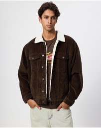 Thrills - Oversized Sherpa Wanderer Cord Jacket
