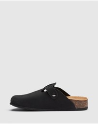 BioNatura - Totti Leather Slides