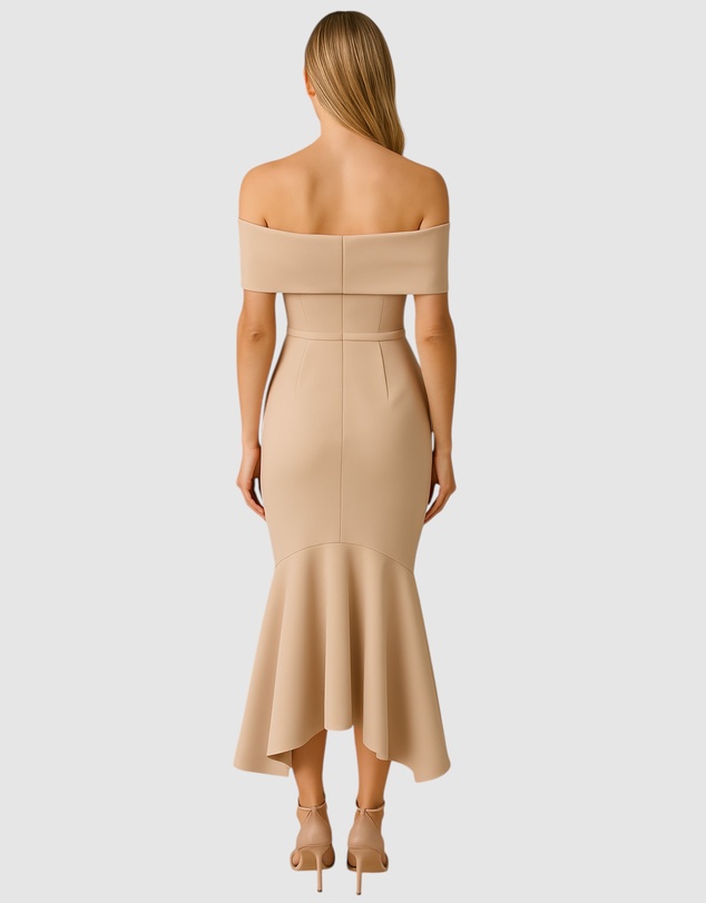Romance by Honey and Beau - Rome Off Shoulder Maxi