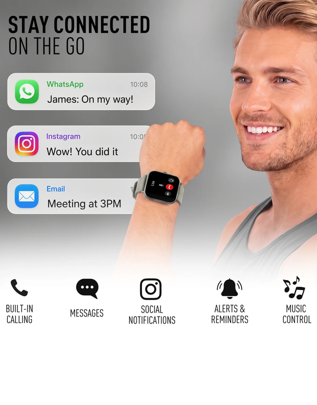 Reflex Active - Nexus Lite Grey Smart Watch
