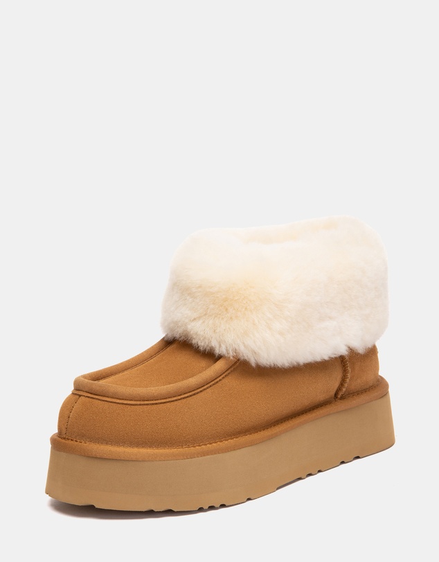 EVERAU - EverAU Ugg Loofee Cow Suede Upper UGG Boots