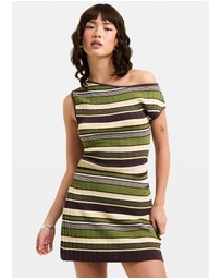 Subtitled - Alba Off Shoulder Mini Dress