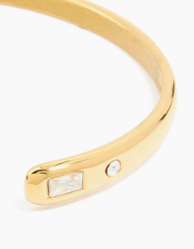 Lovisa - Waterproof Gold Plated Stainless Steel Diamante Celestial End Wrist Cuff