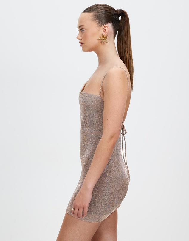 Third Form - Heavy Metal Knit Cowl Mini Slip