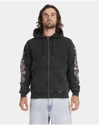 Volcom - Mens Die By The Stone Zip Up Hoodie