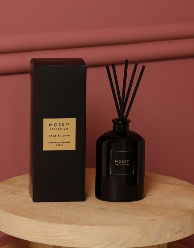 Moss St Fragrances - Sage & Cedar Fragrance Diffuser 300ml