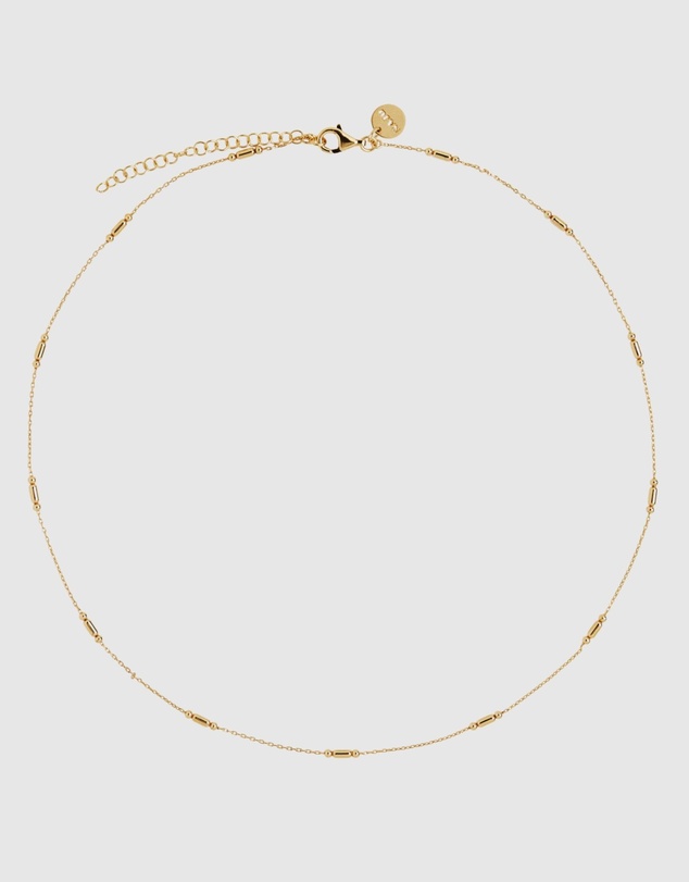 Najo - Piantina Yellow Gold Necklace (45cm+ext)