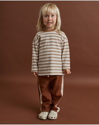 Rhythm - Vintage Stripe Trackpants - Kids
