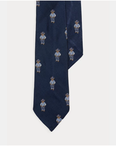 Polo Ralph Lauren - Vintage-Inspired Polo Bear Silk Tie