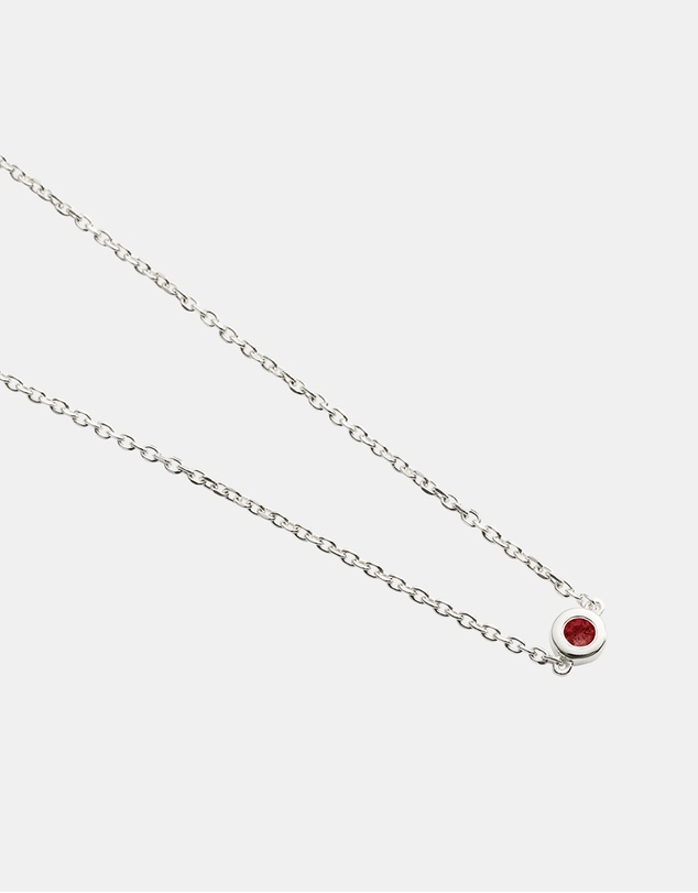Kirstin Ash - Petite Birthstone Bracelet January Garnet