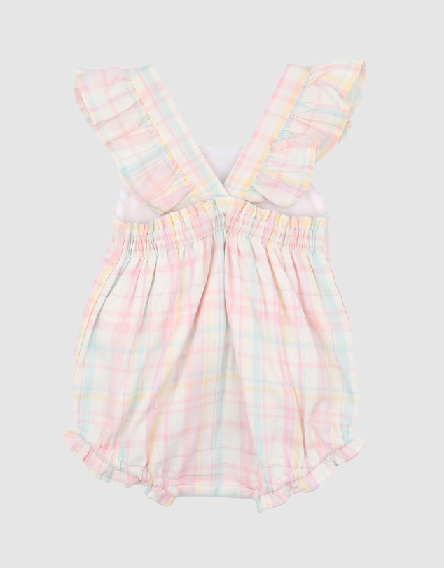 Bebe by Minihaha - Madelyn Check Bodysuit - Babies