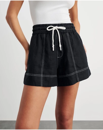 Jag - Gigi Linen Pull On Short