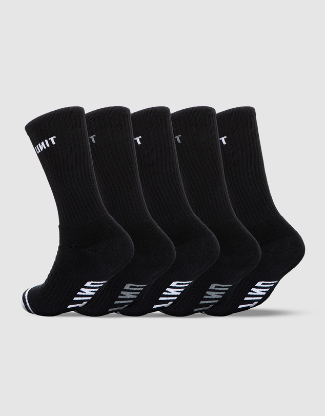 UNIT - UNIT Crew Hi Lux Men's Socks - 5 Pack