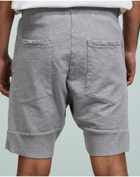 Surrounded By Ghosts - The Larimar French Terry Track Shorts