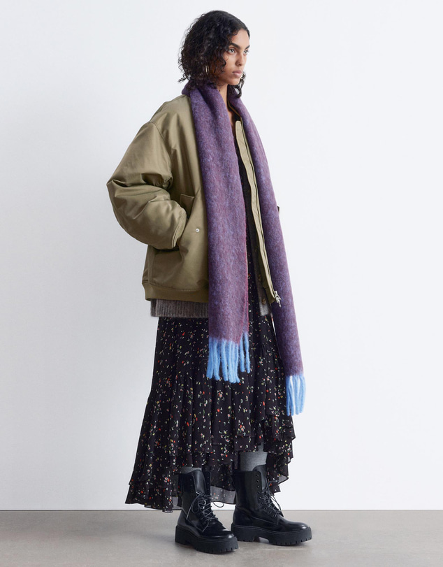 & Other Stories - Long Bomber Jacket