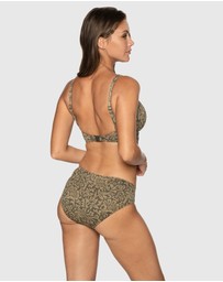 Nip Tuck Swim - Olive Amari Louise Bikini Top