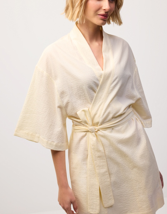 Wanderluxe Sleepwear - Limoncello Kimono Robe