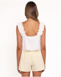 Petal & Pup - Marnie Top - White