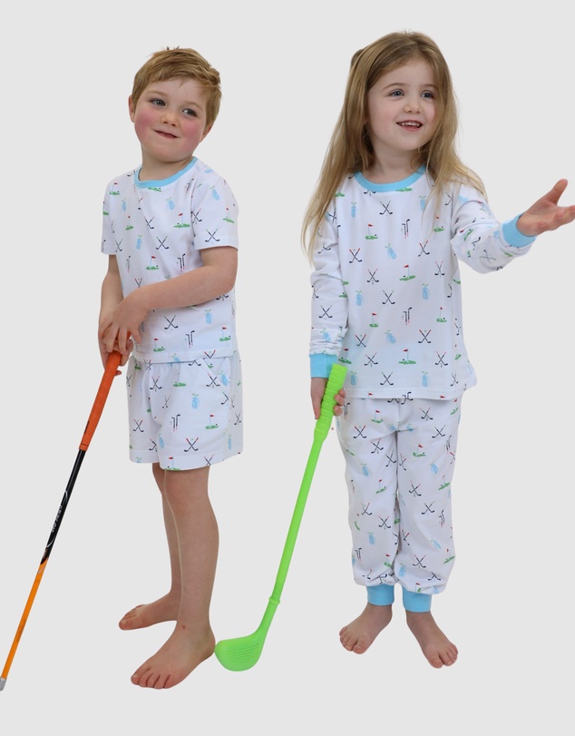 Sant And Abel - Kids Golf Long PJ Set
