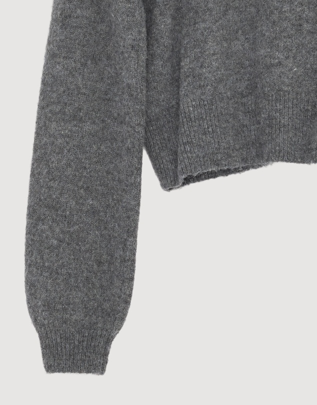 Revibe - Repaired AERE Maely Knit Bomber Cardigan - AU 10
