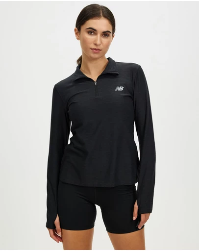 New Balance - Sport Essentials Space Dye Quarter Zip