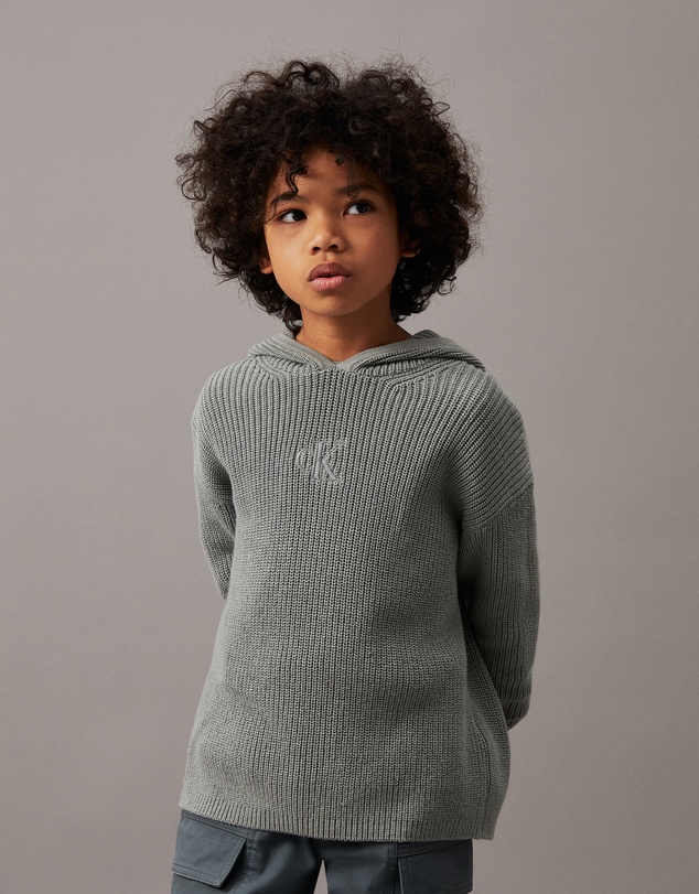 Calvin Klein Jeans - Boys Relaxed Hooded Jumper