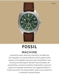 Fossil - Machine Brown Chronograph Watch