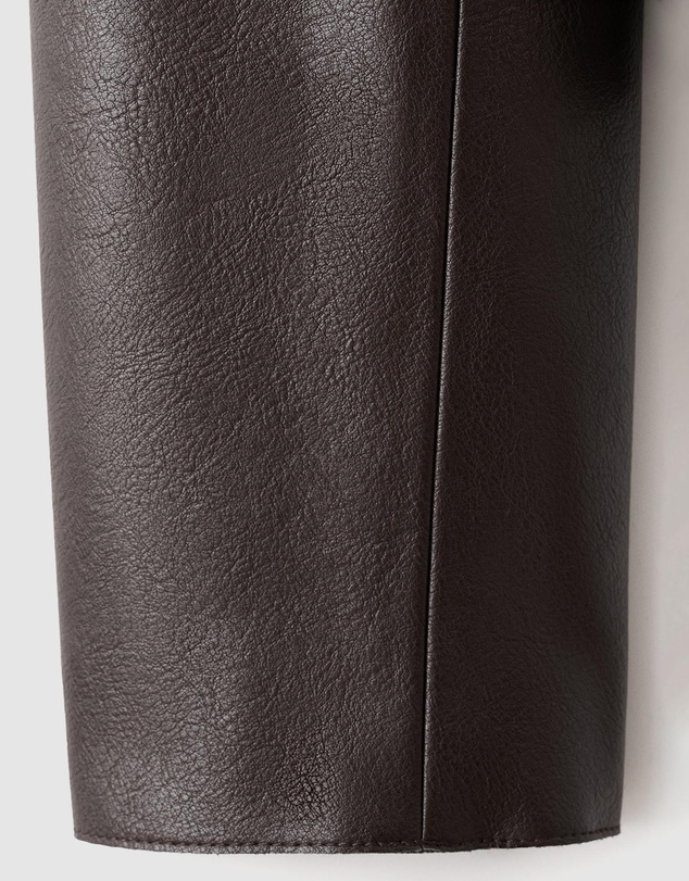 M.N.G - Faux-Leather Jacket With Pockets