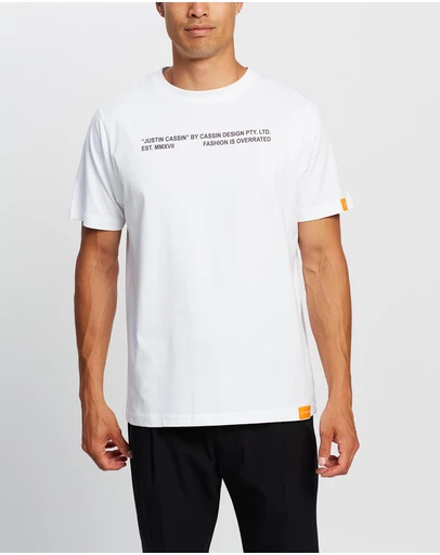 Justin Cassin - Fashion Overrated Statement T-Shirt
