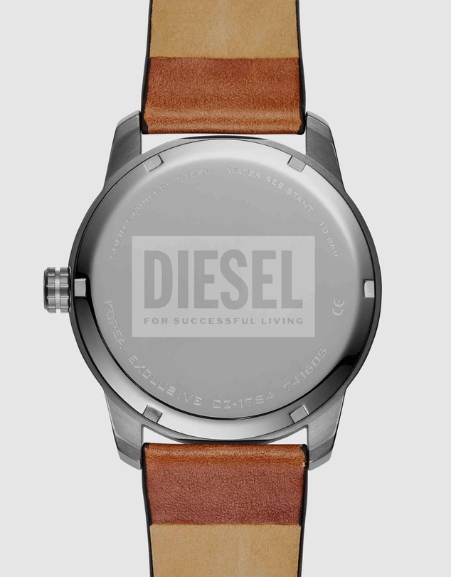 Diesel - Armbar Dark Brown Analogue Watch