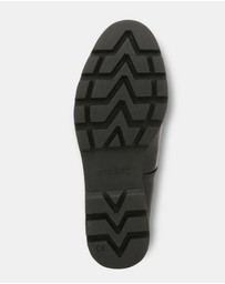 Vionic - Willa Wedge - Black Leather