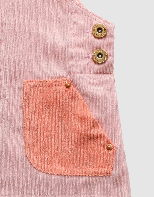 WITH LOVE FOR KIDS - Hazel Cord Pinafore Dress - Babies - Kids