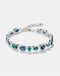 THOMAS SABO - THOMAS SABO Bracelet with Blue-Green Stones Silver