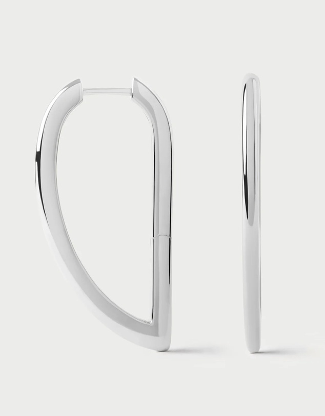 PDPAOLA - Vento Silver Earrings